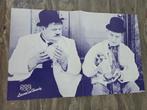 Poster van vroeger: Laurel en Hardy - Popfoto, Verzamelen, Posters, Ophalen of Verzenden, Rechthoekig Staand