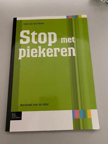 Stop met piekeren - C. van der Heiden (ongemarkeerd) beschikbaar voor biedingen