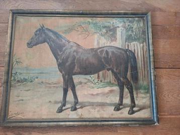 Paard Otto Eerlmans - Schilderij afbeelding  beschikbaar voor biedingen