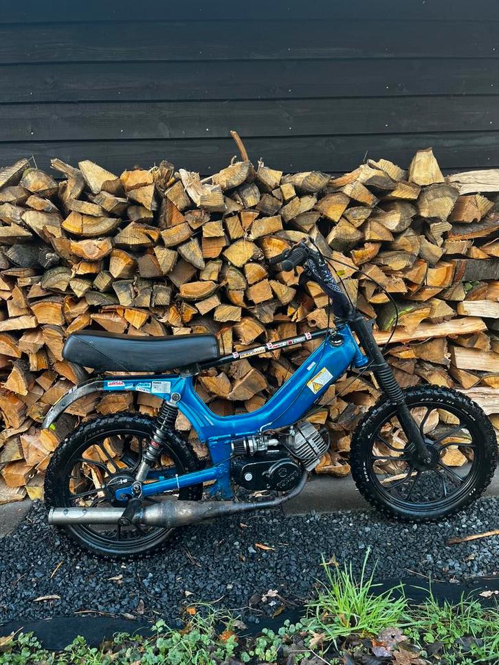 Tomos 65cc cross, Fietsen en Brommers, Brommers | Tomos, Gebruikt, Standard, Maximaal 45 km/u, Ophalen