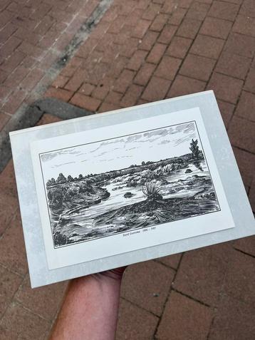 Te Koop : Ets Druk Sierd Geertsma 1896 - 1985 Zie Foto’s beschikbaar voor biedingen