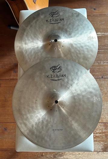 K Zildjian CONSTANTINOPLE cymbals vintage/pre-owned 14”-22” beschikbaar voor biedingen