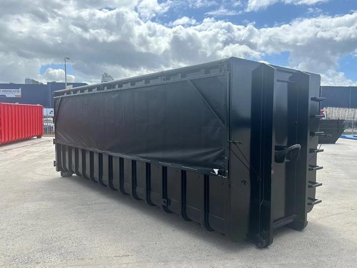 Sidalco 40 m3 met klapnetten (bj 2025), Zakelijke goederen, Machines en Bouw | Keten en Containers