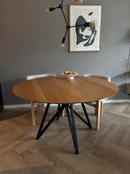 Studio Henk Butterfly Eettafel 130 diameter, Ophalen, Gebruikt, 100 tot 150 cm, Vijf personen of meer