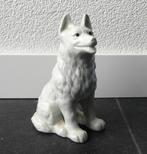 Hondenbeeldje Duitse of witte herder pup hond puppy beeld, Gebruikt, Ophalen of Verzenden, Dier