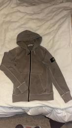Stone Island Vest Hoodie met rits en badge, Ophalen of Verzenden, Zo goed als nieuw, Grijs