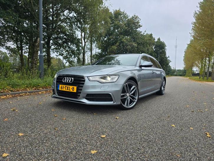 Audi A6 2.0 Tfsi S-Line, Auto's, Audi, Particulier, A6, Benzine, A, Stationwagon, Automaat, Origineel Nederlands, Zilver of Grijs