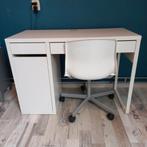 Bureau met stoel en accessoires, Huis en Inrichting, Bureaus, Ophalen, Met wielen, Gebruikt, Bureau