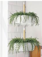 3 Ikea bittergurka planten hangbakken, Ophalen of Verzenden, Zo goed als nieuw