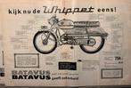 Poster Batavus Whippet A3, Verzenden, Zo goed als nieuw, Motoren
