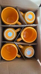 Chocomel mokken + onderzetters - Nieuwstaat!, Stationsplein 4, 3818 LE Amersfoort, Keramiek, FrieslandCampina, Info@frieslandcampina.com