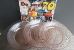 6 Vintage roze Arcoroc-France- borden Rosaline, Ophalen of Verzenden, Bord(en), Overige stijlen, Glas