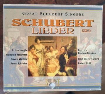Schubert Lieder CD Box 7 CD beschikbaar voor biedingen