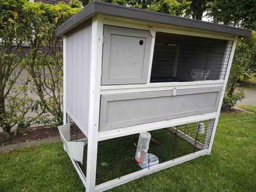 Konijnenhok, Dieren en Toebehoren, Knaagdieren en Konijnen | Hokken en Kooien, Gebruikt, Hok, 90 cm of meer, 110 cm of meer, Ophalen