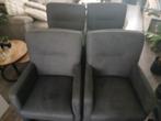 Eetkamerstoelen set 4 stuks Divani Antraciet, Huis en Inrichting, Stoelen, Ophalen, Overige kleuren, Zo goed als nieuw, Vier
