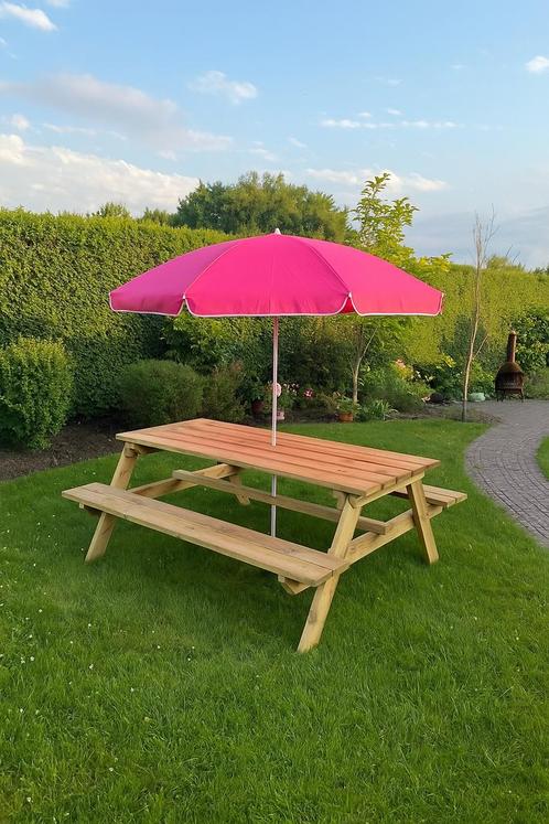Picknicktafel, Tuin en Terras, Picknicktafels, Nieuw, Rechthoekig, Ophalen