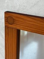 Jaren 70 spiegel pine vintage wandspiegel vurenhout mirror, Ophalen, Minder dan 50 cm, Gebruikt, Minder dan 100 cm