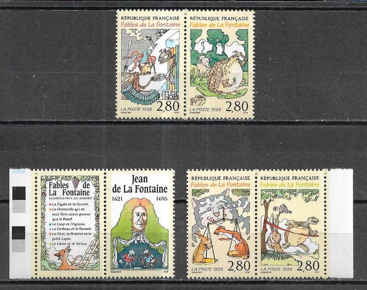 331-25 Frankrijk 1995 / Fables de la Fontaine POSTFRIS, Postzegels en Munten, Postzegels | Europa | Frankrijk, Postfris, Verzenden