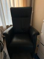 Leren relaxstoel, Huis en Inrichting, Fauteuils, Ophalen, Zo goed als nieuw, 50 tot 75 cm, Leer