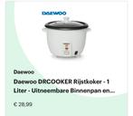 Rijstkoker van Daewoo 1 liter, Witgoed en Apparatuur, Ophalen of Verzenden, Zo goed als nieuw