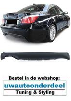 Achterbumper Diffuser Zwart Voor Bmw 5 Serie E60 E61 M Pakke, Ophalen of Verzenden, Automotive Parts, A.parts@hotmail.nl, Trasmolenlaan 12 3447 GZ Woerden