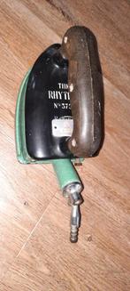 Vintage strijkijzer aansluiting butagas no 375U, Ophalen of Verzenden, Gebruikt