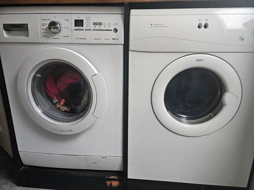 Siemens wasmachine en edy droger als set, Witgoed en Apparatuur, Wasmachines, Gebruikt, Ophalen of Verzenden