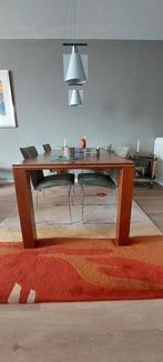 Eetkamertafel 90x200, kersenhout, Huis en Inrichting, Tafels | Eettafels, Ophalen, 50 tot 100 cm, Zo goed als nieuw, 150 tot 200 cm