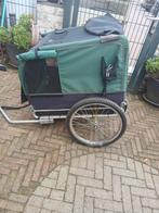 Honden fietskar, Fietsen en Brommers, Ophalen, Gebruikt, Hondenkar, Opvouwbaar