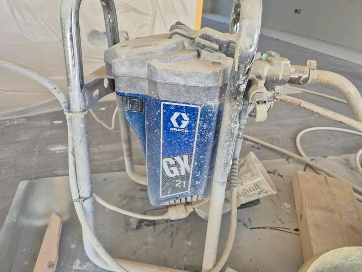 Graco GX21 verfspuit voor latex / muurverf en lak, Doe-het-zelf en Verbouw, Schildersmaterialen, Gebruikt, Verfspuit of Verfpomp