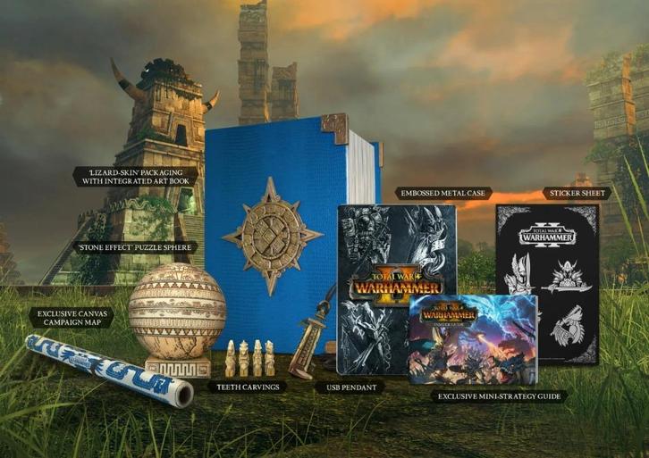 TE KOOP: Total War Warhammer 2 Collector's edition, Spelcomputers en Games, Games | Pc, Zo goed als nieuw, Strategie en Constructie
