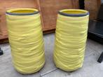 Vazen, Huis en Inrichting, Woonaccessoires | Vazen, Ophalen, Gebruikt, Geel, Aardewerk of Porselein