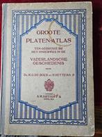 Groote platenatlas/ Dr.M.G. de Boer en H.Hettema, Antiek en Kunst, Ophalen of Verzenden