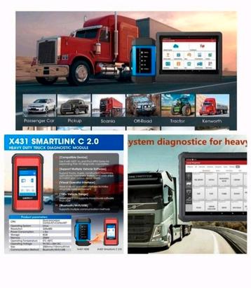Launch vrachtwagen diagnose DAF uitleesapparaat MAN Jaltest  beschikbaar voor biedingen