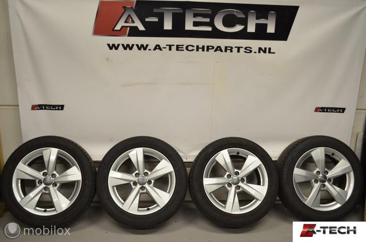 Velgen orgineel lichtmetaal Audi A1 82A 82a601025a a404, Auto-onderdelen, Banden en Velgen, Velg(en), Zomerbanden, 16 inch, 195 mm