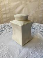 Royal Goedewaagen porselein, theebusje, White lady, 1965, Antiek en Kunst, Antiek | Servies los, Ophalen of Verzenden