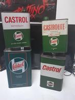 Olieblikken Castrol, Verzamelen, Ophalen of Verzenden