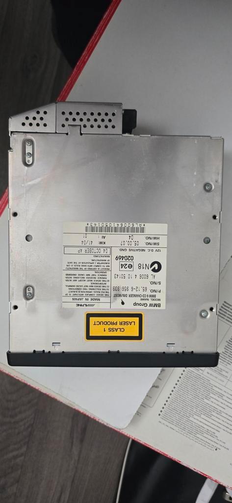 BMW E60 e61 5 serie CD Wisselaar MOST Alpine 65126956939, Auto diversen, Autoradio's, Gebruikt, Ophalen of Verzenden