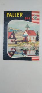 Faller 842 Instruktieboekje, Hobby en Vrije tijd, Overige merken, Gebruikt, Gelijkstroom of Wisselstroom, Analoog