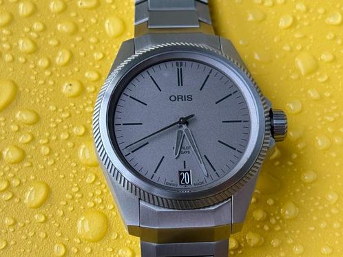 Oris ProPilot X grijs - full set - nieuw!, Sieraden, Tassen en Uiterlijk, Horloges | Heren, Nieuw, Polshorloge, Overige merken