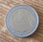 Belgie 2 euro 2024 circulated Strijd tegen kanker, Ophalen of Verzenden, België, 2 euro, Losse munt