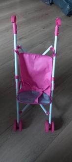 POPPENWAGEN/BUGGY ROZE, Ophalen of Verzenden, Zo goed als nieuw, Babypop