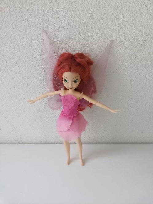 Barbie Disney Fairies Rosetta vriendin van TinkerBell, Verzamelen, Poppen, Zo goed als nieuw, Pop, Ophalen of Verzenden