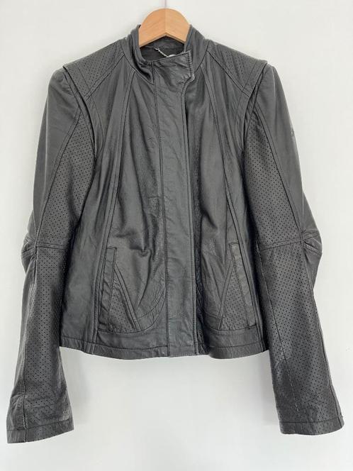 Jas | Jasje | Jack | Blazer | Leer | Leren | Zwart | Esprit, Kleding | Dames, Jassen | Zomer, Zo goed als nieuw, Maat 38/40 (M)