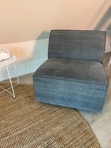 Stoel fauteuil zitelement Barricci denim grijs beschikbaar voor biedingen