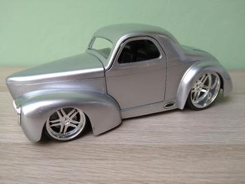 1941 Willy's Custom Coupe Plain Body Jada D Rods 1:24 beschikbaar voor biedingen