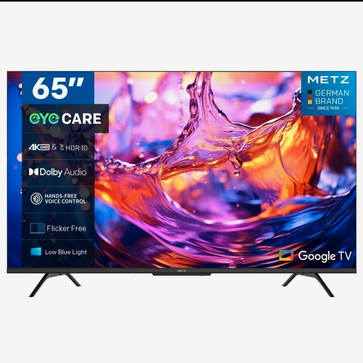 Super Aanbieding 65" 4k smart tv van het duitse merk METZ!, Audio, Tv en Foto, Televisies, Nieuw, LED, 100 cm of meer, 4k (UHD)