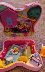 Polly Pocket Vlinder Koffer Speelset, Kinderen en Baby's, Speelgoed | Poppen, Ophalen of Verzenden, Zo goed als nieuw, Overige typen