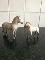 Schleich ijslandse pony met veulen - ZGAN!, Ophalen of Verzenden, Zo goed als nieuw, Paard, Beeldje of Figuurtje
