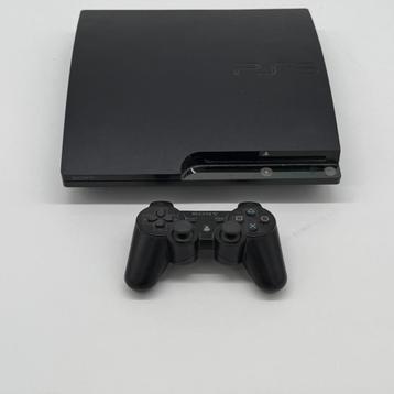 SONY Playstation 3 Slim | 320GB | Zwart | In goede staat beschikbaar voor biedingen